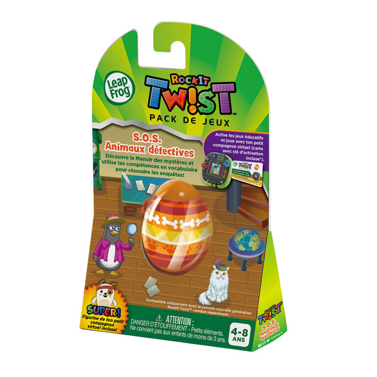 LeapFrog RockIt Twist - Jeu SOS Animaux d&eacute;tectives - &Eacute;dition fran&ccedil;aise