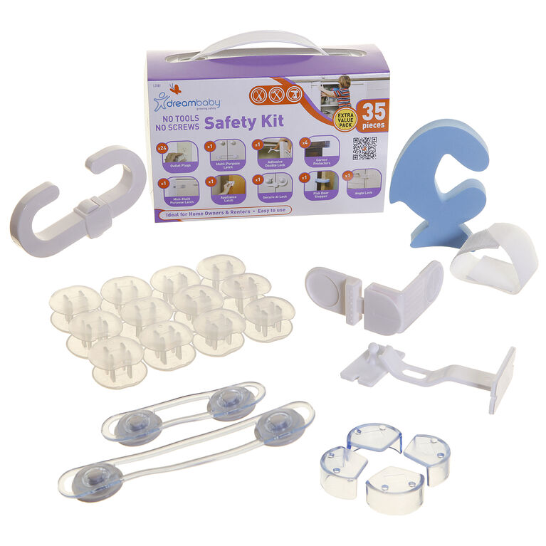 Dreambaby Kit de sécurité à domicile - 35 pièces