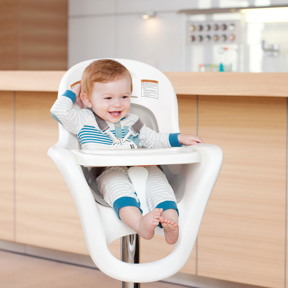 boon high chair grey