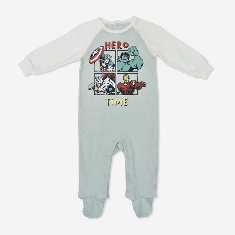 Avengers Sleeper Green 18/24M
