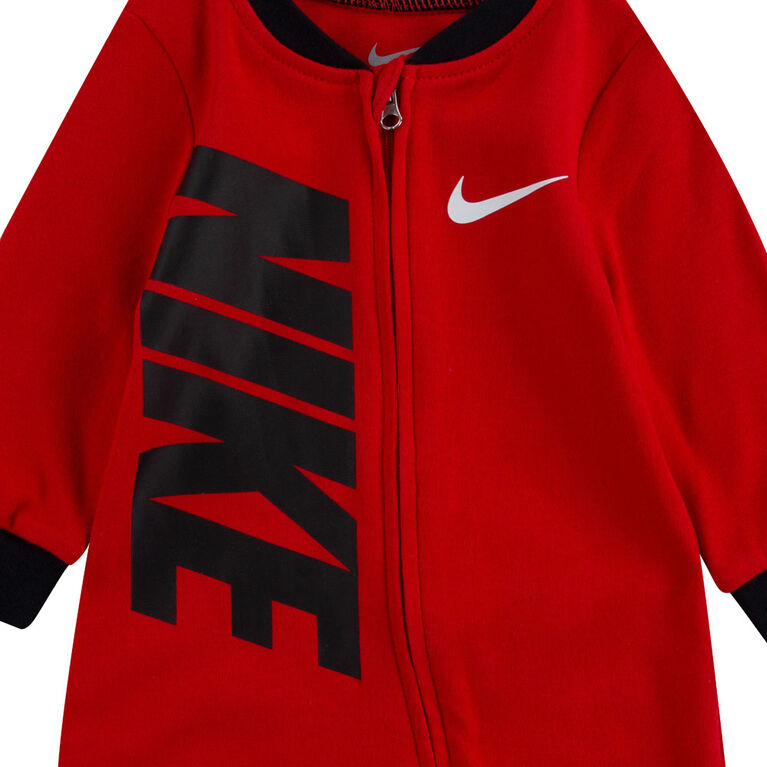 Nike Coverall - University Red - Size 9M
