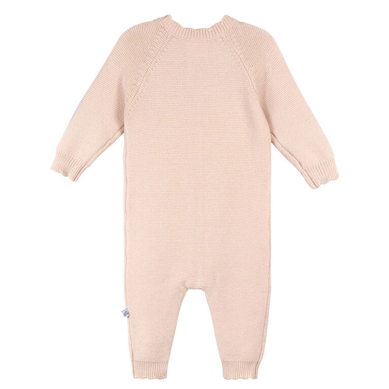Just Born - Ensemble Pull En Tricot 2 Pièces - Rose