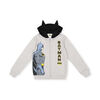 Batman Chandail Hoody Zippé Gris 
