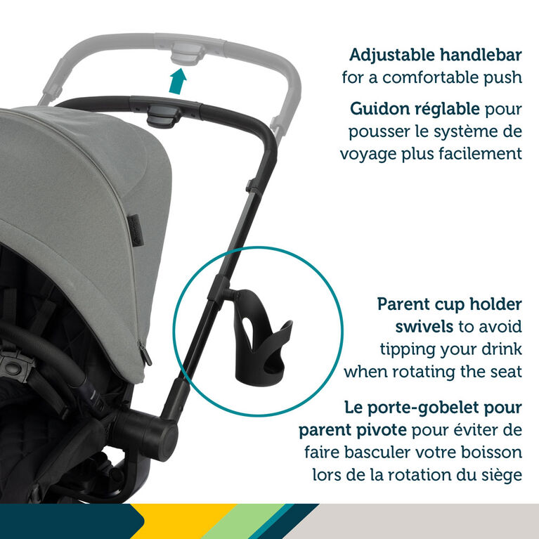 Safety 1st Turn and Go 360 Rotating Modular Travel System
