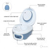 My Carry Potty - Portable Toddler Toilet Seat - Blue