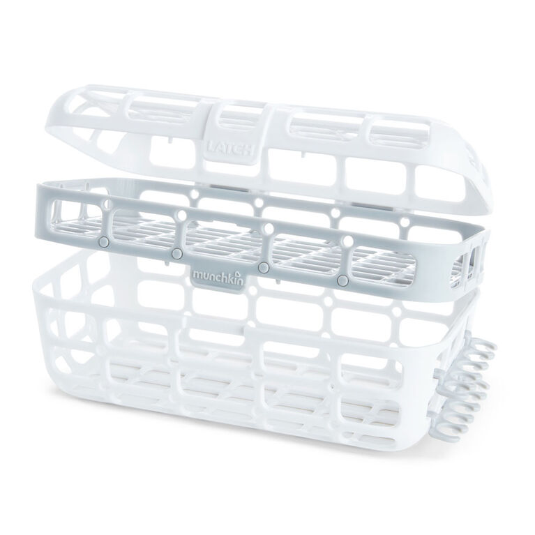 Munchkin High Capacity Dishwasher Basket - Grey