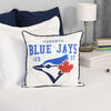 Oreiller Décoratif Réversible MLB des Toronto Blue Jays (18 "x18")