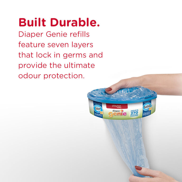 Paquet de 9 recharges Diaper Genie - Provision d'un an