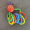 The Very Hungry Caterpillar Rattle Teether With Links
