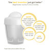 Système d'alimentation yoomi Bouteille Easy-Latch™ de 5oz avec chargeur plus chaud et plus rapide.