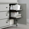 South Shore, Changing Table with Removable Changing Station - Soft Gray