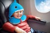 Benbat - Hoodie Soft Headrest - Shark / Blue / 3-12 Years Old