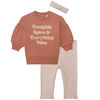 PL Baby  3 piece    tunic set pumpkin 3M