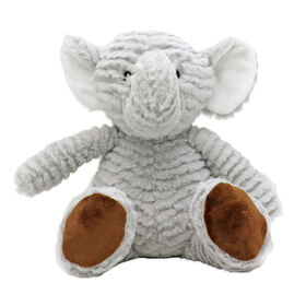 Baby Mode Signature ridge plush toy- grey elephant