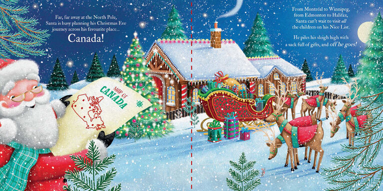 Twas the Night Before Christmas in Canada - English Edition