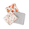 Red Rover - Cotton Muslin Swaddle 3 Pack - Peachy - R Exclusive