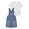 Levis Overall Set - Bright White