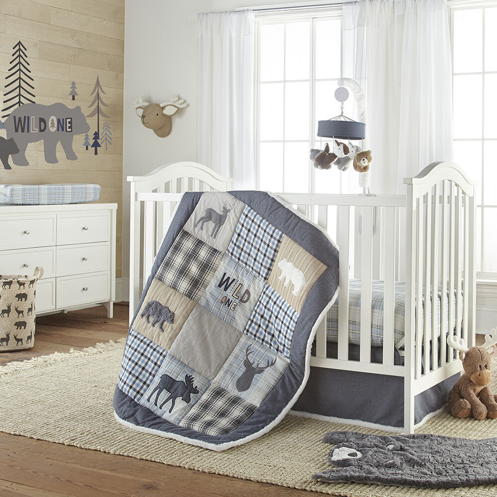 Levtex Baby Logan Plush Blanket