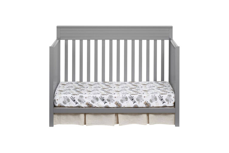 Oxford Baby Skyler 4in1 Convertible Crib Dove Gray - R Exclusive