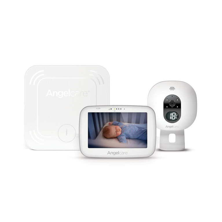Angelcare® AC527 Baby Movement Monitor with Sound and Video, 5'' Touchscreen
