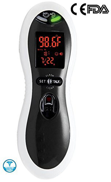 MOBI DualScan Ultra-Pulse Ear & Forehead Thermometer. - Édition anglaise