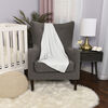 Baby's First by Nemcor Cotton Knit Baby Blanket, Stripe