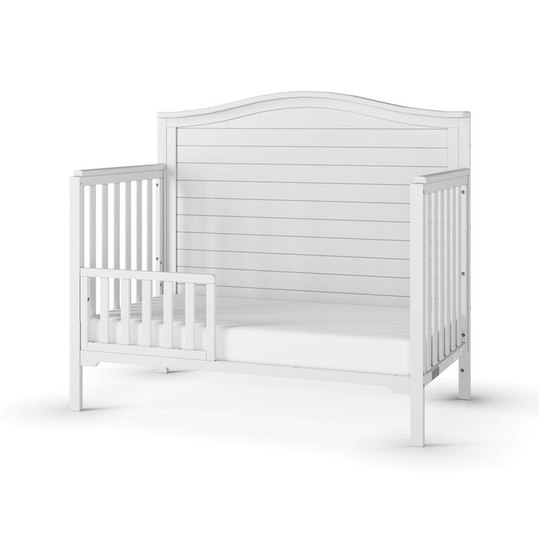 Wilmington Arch Top 4-in-1 Convertible Crib, Matte White - R Exclusive