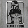 Lego Mandalorian Duo Long Sleeve Tshirt Heather Grey - 7