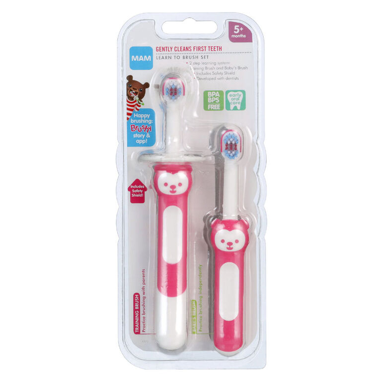 MAM Learn to Brush Set, 5+ Months, 1-Count,