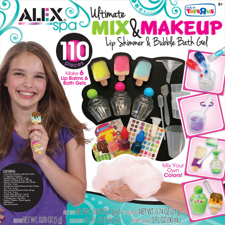 ALEX Spa -  Ultimate Mix And Make Up Lip And Bath.