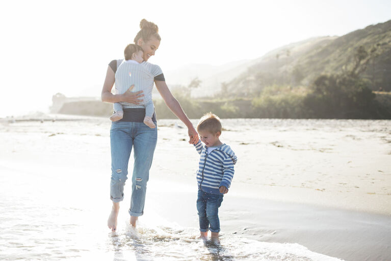 Ergobaby Aura Wrap Grey Stripes Babies R Us Canada