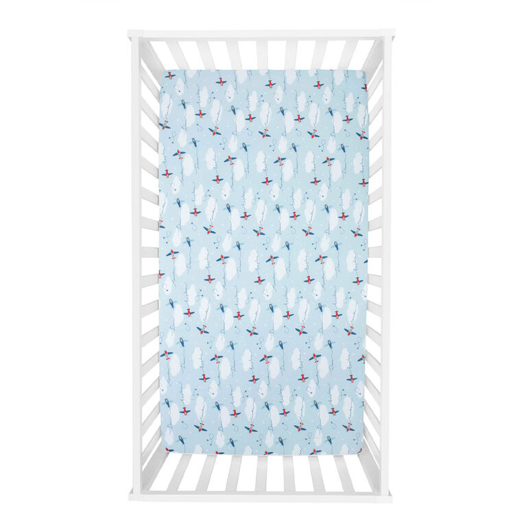 Airplane 2 Pack Microfiber Sheets