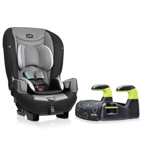 Ensemble combo de 2 si&egrave;ges Generations + Big Kid Amp Evenflo - Notre exclusivit&eacute;