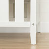 Reevo 3-in-1 Convertible Crib Pure White