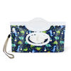 Itzy Ritzy Take and Travel Pouch Reusuable Wipes Case-Dino