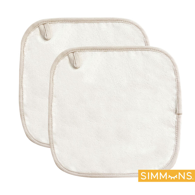 Simmons Set De Bain En Bambou 3 Pièces Crème/Taupe