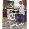 Solid Times Lightweight Portable Highchair-Grey