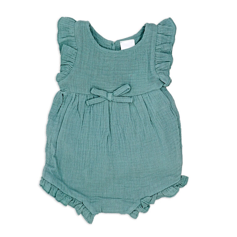 Willow & Whistle  Blue Romper Set 9-12M
