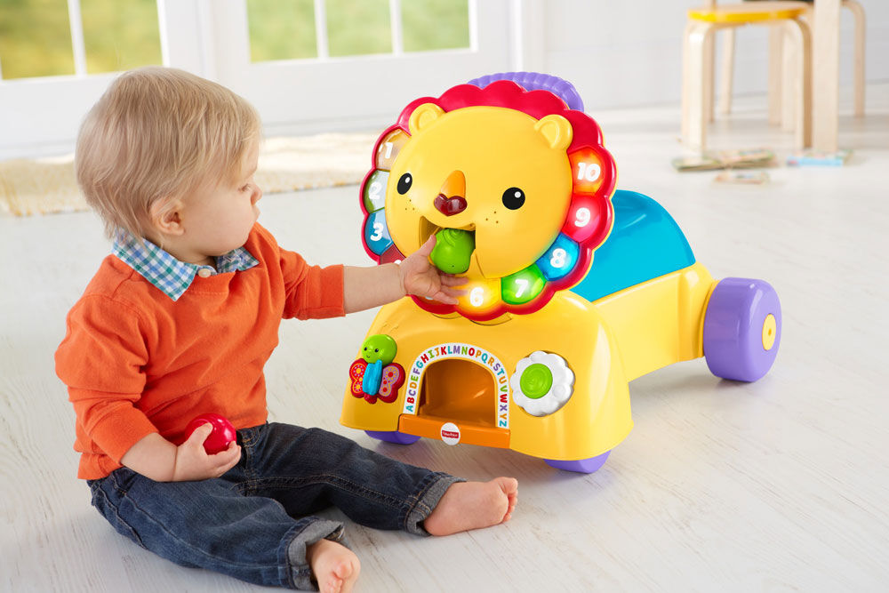 Fisher price stride sales to ride lion reviews