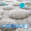 Forty Winks - Organic Cotton Quilted Waterproof, breathable crib mattress cover - Beige