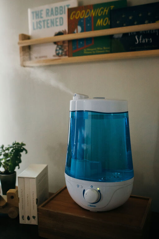 Humidificateur à brume froide ultrasonique du Dr. Brown avec lumière de nuit