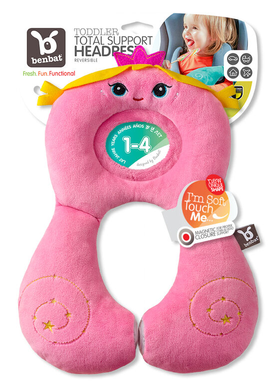 Benbat - Total Support Headrest - Fairy / Pink / 1-4 Years Old