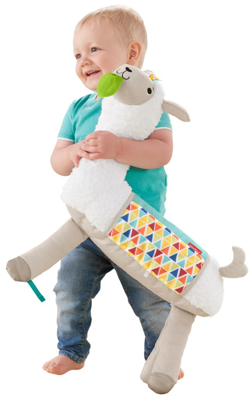 Fisher price grow with outlet me tummy time llama