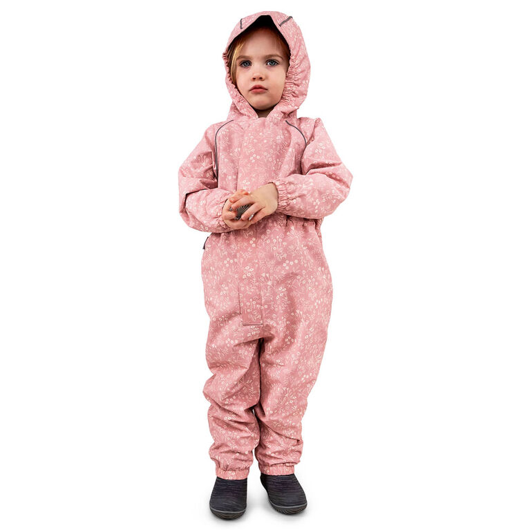 Combinaisons de Pluie L&eacute;g&egrave;res pour Enfants | Fleurs des Prairies - 3T (3-4A)