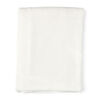 Baby Mode Signature White Knit Blanket with Border