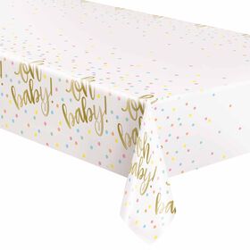 "Oh Baby" Nappe en Plastique 54" x 84" - Édition anglaise