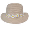 Baby B - Straw Hat - Daisy, Natural, 12-24M