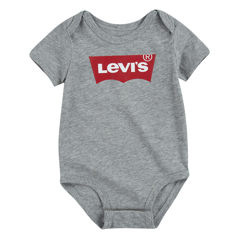Levis Batwing Creeper - Grey Heather - Size 24 Months