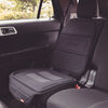 Diono Seat Guard Complete, Full Size Car Seat Protector For Under Child Car Seat, Crash Tested, Raised Edges, Thick Padding & Non Slip Backing For Durable Protection, Black