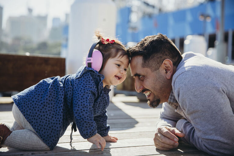 Mini protège-oreille pour bébé Banz - rose. - Édition anglaise